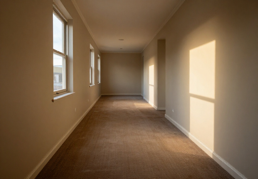 Dry, restored ceiling in Edensor Park home after structural drying