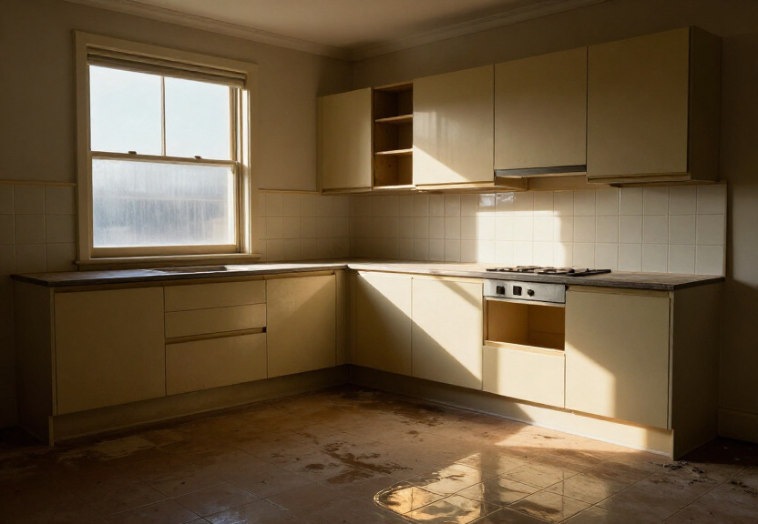 Restored basement in Edensor Park after water extraction and drying